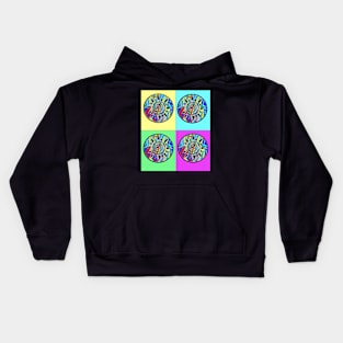 pop Art Abstract pattern Kids Hoodie